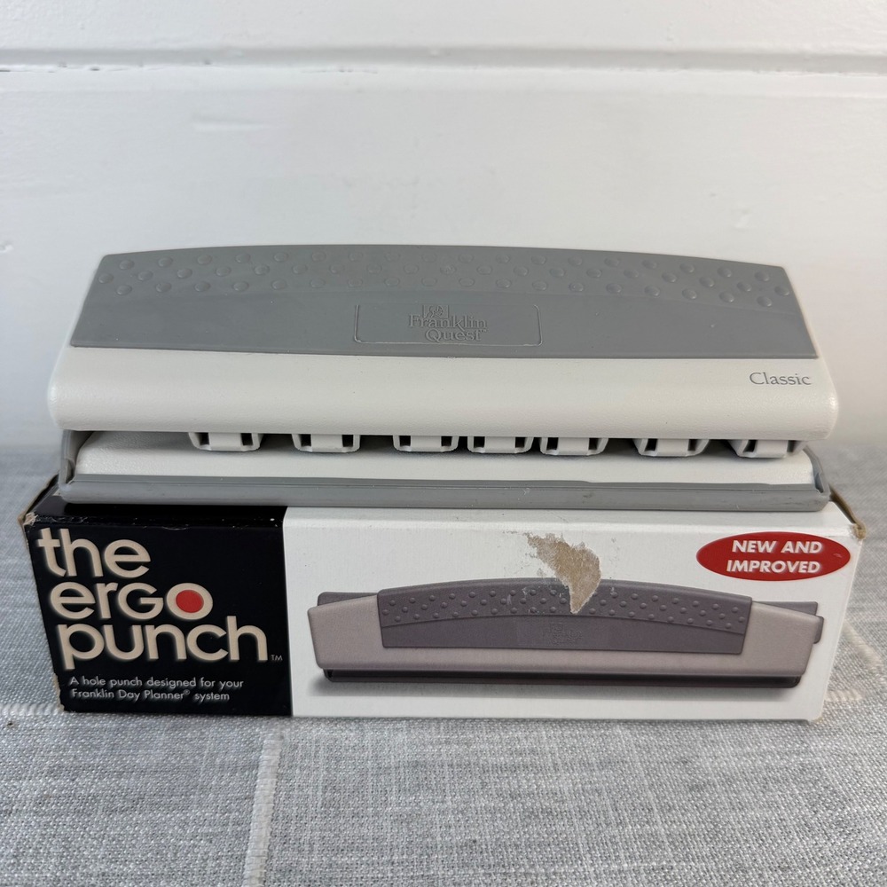 Franklin Covey Paper Punch Planner Classic The Ergo Punch 14450 5.5" x 8.5"